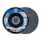 Pferd 5" x 7/8" A.H. POLIFAN Flap Disc - Z SG POWER STEELOX, Zirconia, 60 Grit, Flat 62184 - alternate 1